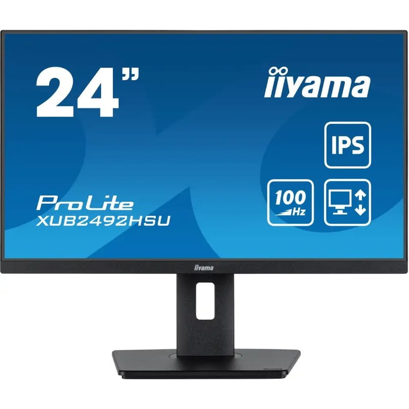 Монитор Iiyama 23.8" ProLite XUB2492HSU-B6 IPS Black 100Hz