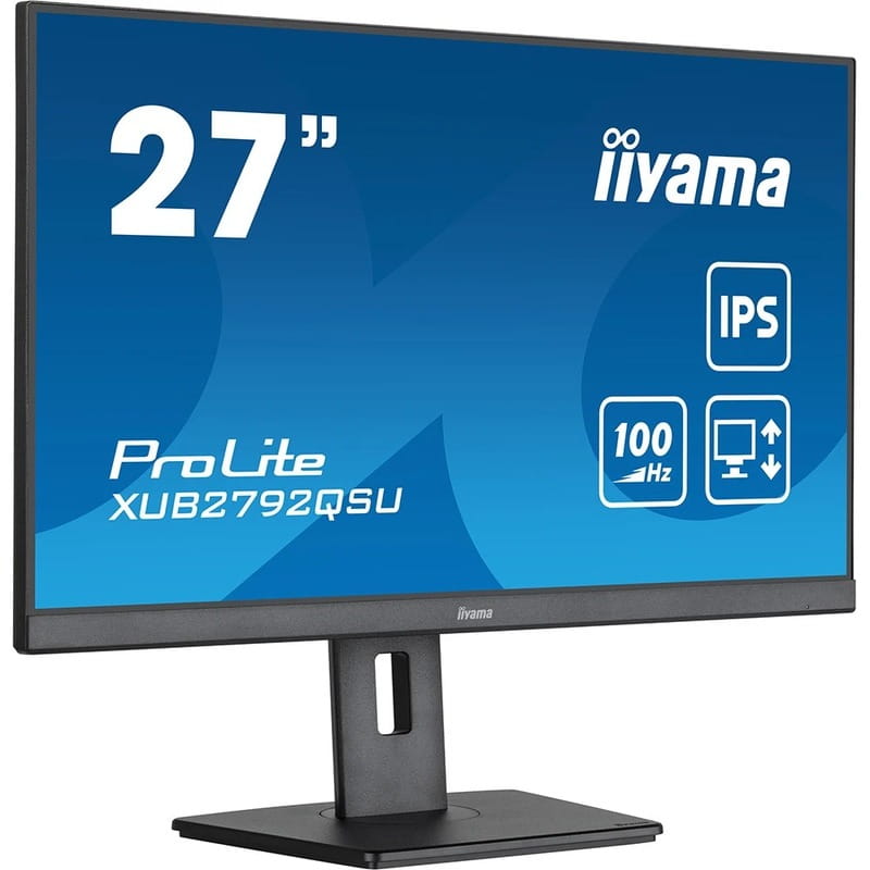 Монітор Iiyama 27" ProLite XUB2792QSU-B6 IPS Black 100Hz