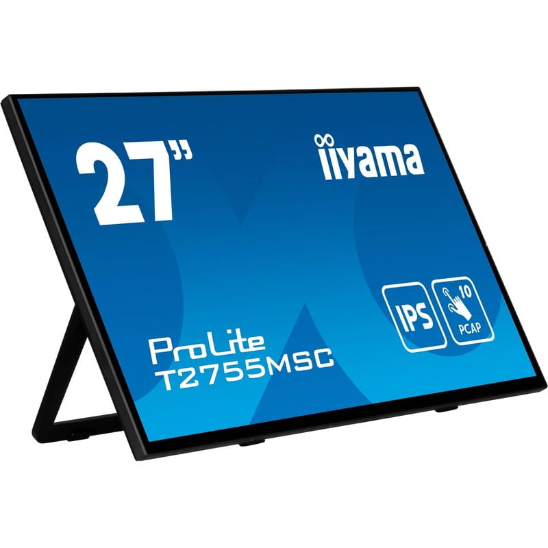 Монітор Iiyama 27" ProLite T2755MSC-B1 IPS Black