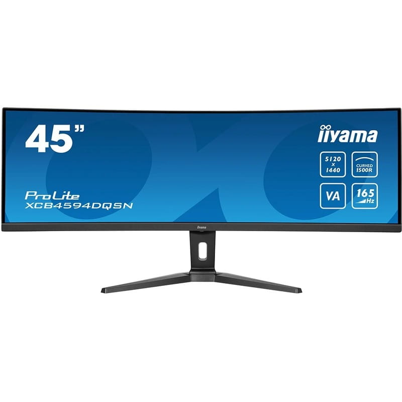 Монітор Iiyama 44.5" ProLite XCB4594DQSN-B1 VA Black 165Hz Curved