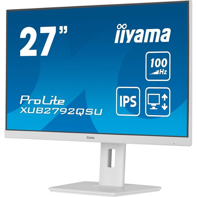 Монітор Iiyama 27" ProLite XUB2792QSU-W6 IPS White 100Hz