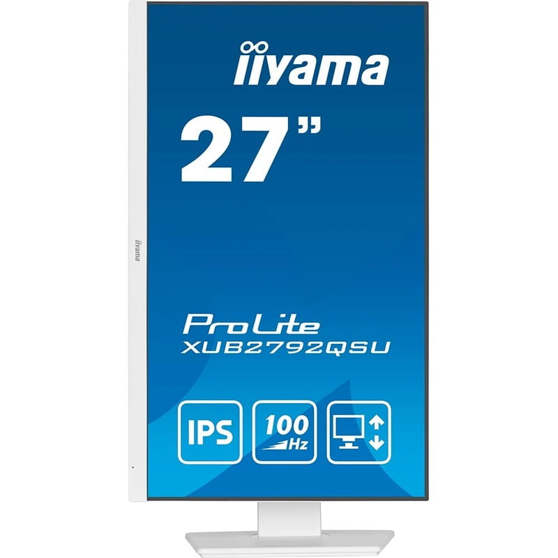 Монітор Iiyama 27" ProLite XUB2792QSU-W6 IPS White 100Hz