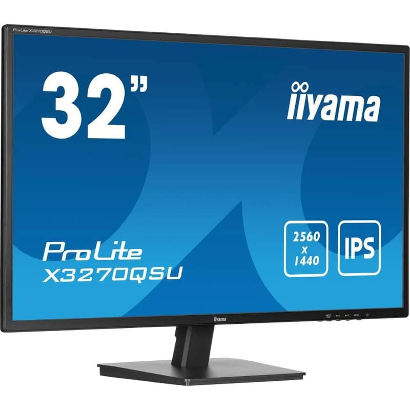 Монітор Iiyama 31.5" ProLite X3270QSU-B1 IPS Black 100Hz