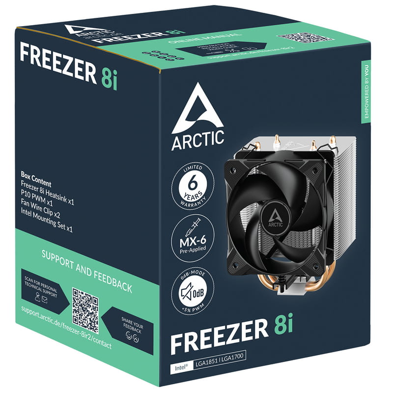 Кулер процессорный Arctic Freezer 8i (ACFRE00190A)