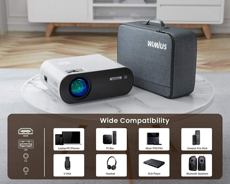 Проектор WiMiUS K5 (6941260451406)