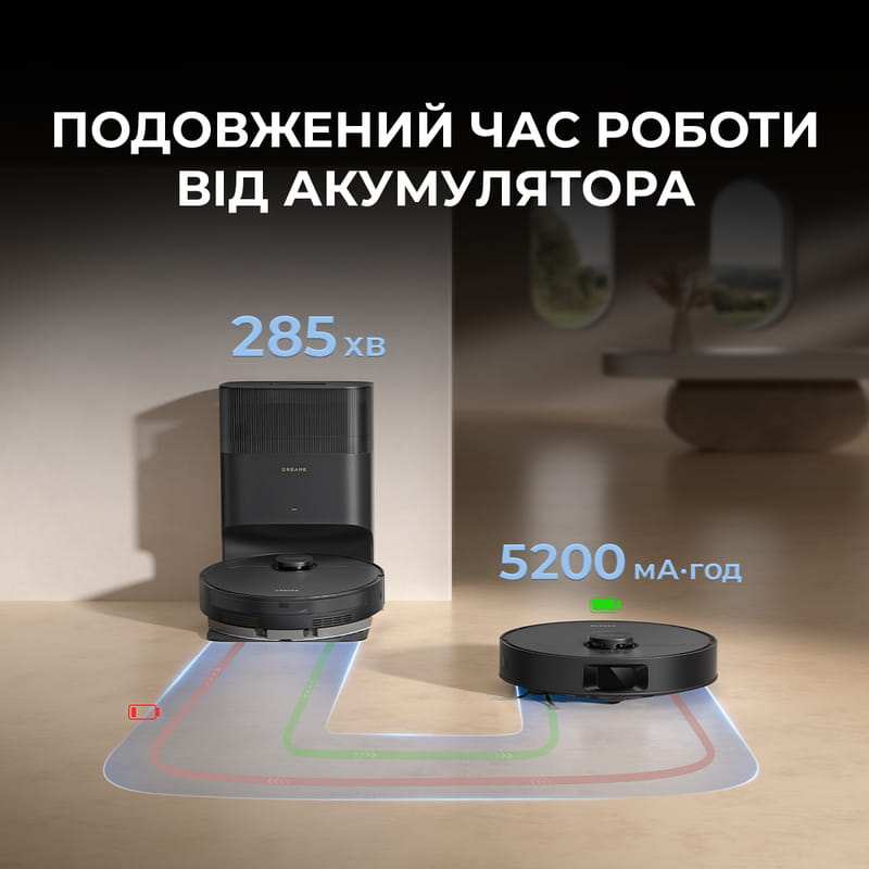 Робот-пилосос Dreame D20 White (RLD35GA)
