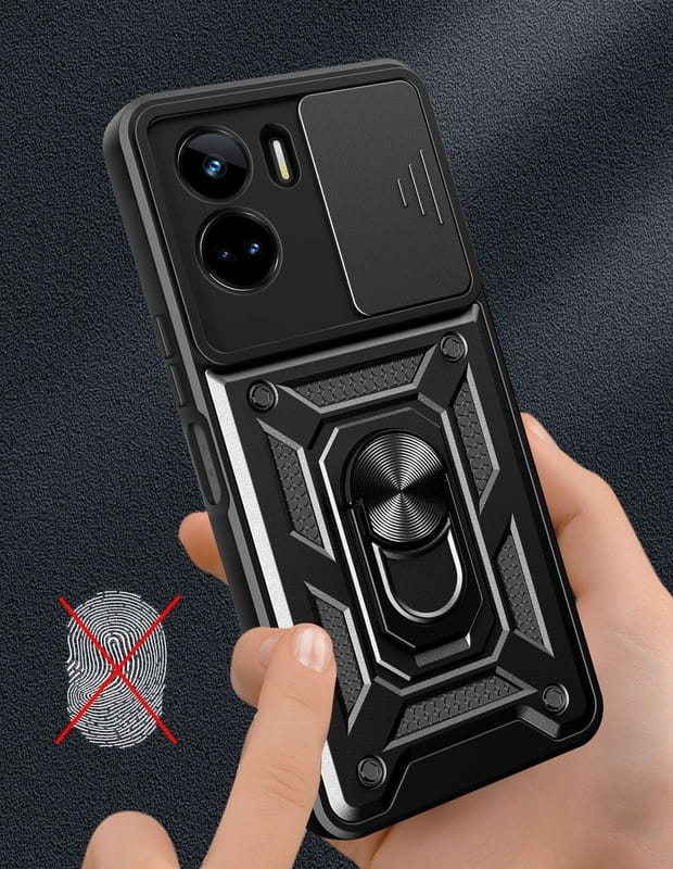 Чохол-накладка BeCover Military для Honor 90 Lite Black (710999)