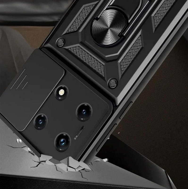 Чохол-накладка BeCover Military для Infinix Note 30 NFC (X6833B) Black (711000)