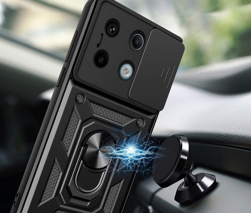 Чохол-накладка BeCover Military для Poco X6 5G Black (711006)