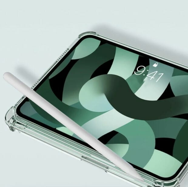 Чeхол BeCover TPU Edge с креплением Apple Pencil для Apple iPad Air 11" M2 2024 Dark Green (711433)