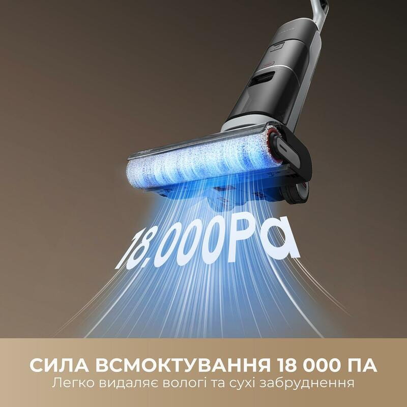 Аккумуляторный моющий пылесос Dreame Wet & Dry Vacuum Cleaner H14 AE (HHR30E)
