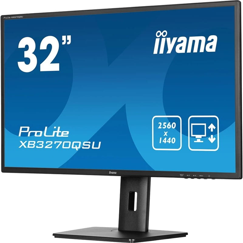 Монитор Iiyama 31.5" ProLite XB3270QSU-B1 IPS Black 100Hz