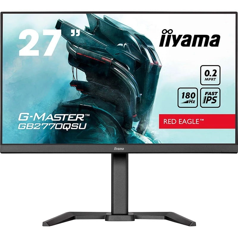 Монітор Iiyama 27" G-Master GB2770QSU-B6 IPS Black 180Hz