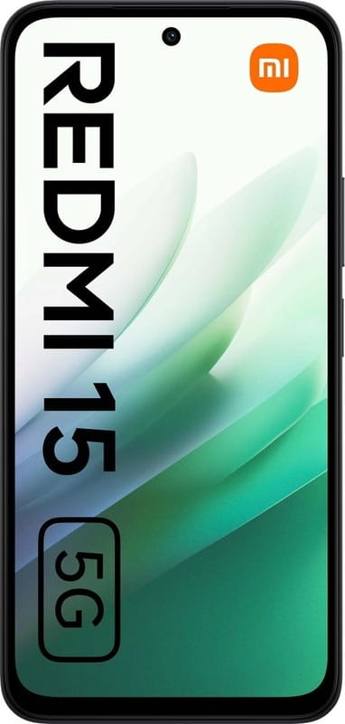 Смартфон Xiaomi Redmi 15 5G 4/128GB Midnight Black_EU