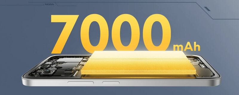 Купити Смартфон Xiaomi Poco M7 4G 6/128GB Chrome Silver_EU Смартфон Xiaomi Poco M7 4G 6/128GB Chrome Silver_EU