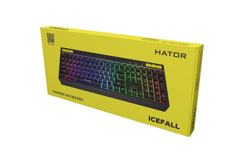 Клавиатура Hator Icefall Black (HTK402UA)