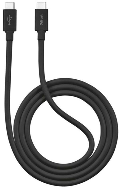 Кабель Trust Urban USB 2.0 Type-C - USB Type-C 1m, Black (21176)