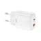 Фото - Зарядний пристрій XO L158 (USB, USB-С, 3A) 20W White | click.ua