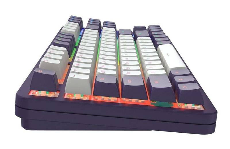 Клавиатура Dark Project ALU87 Violet (DPKB_VIOLET_87_ANSI_UA)_подарок