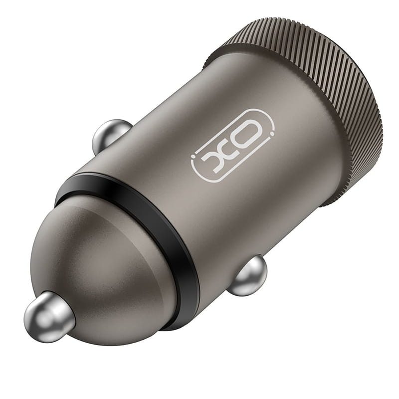 Автомобильное зарядное устройство XO CC70 (USB-C, 3A) 30W Black