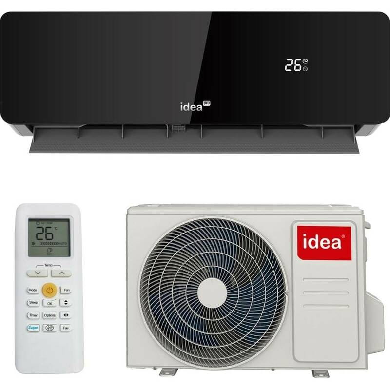 Кондиціонер IdeaPro Artist IPA-12HRART-FN8 Black