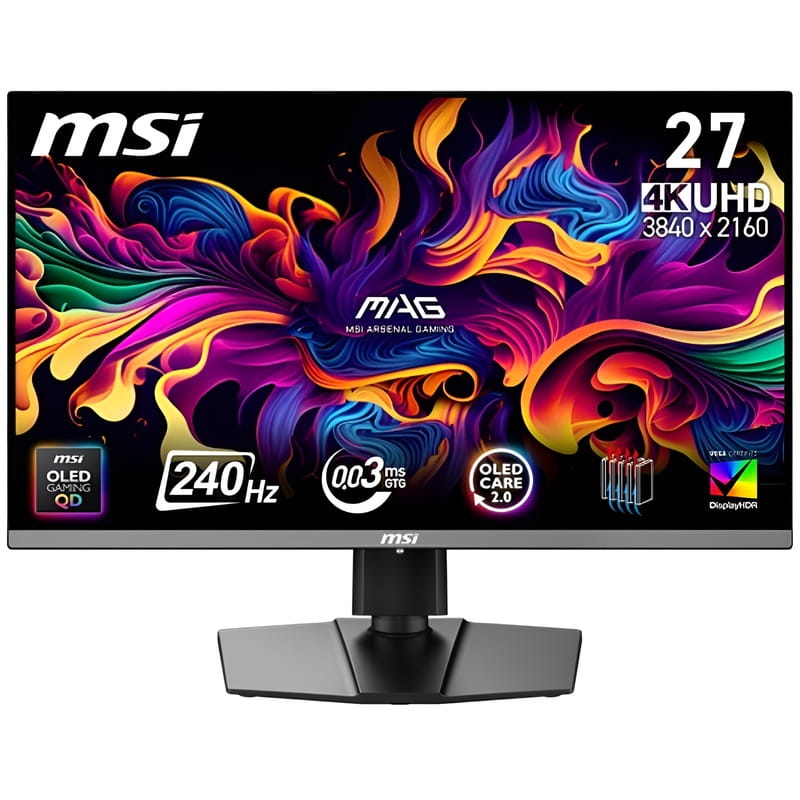 Монітор MSI 27" MAG 272UP QD-OLED X24 Black 240Hz