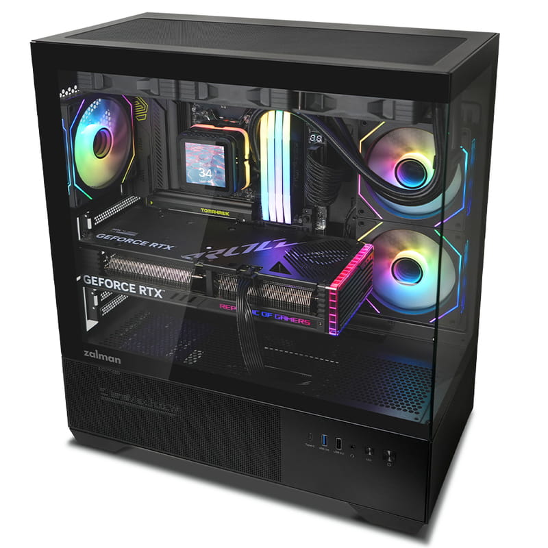 Корпус Zalman Chronix Black_подарок