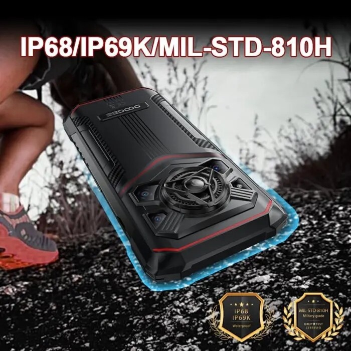 Смартфон Doogee Blade20 Pro 6/256GB Black/Red