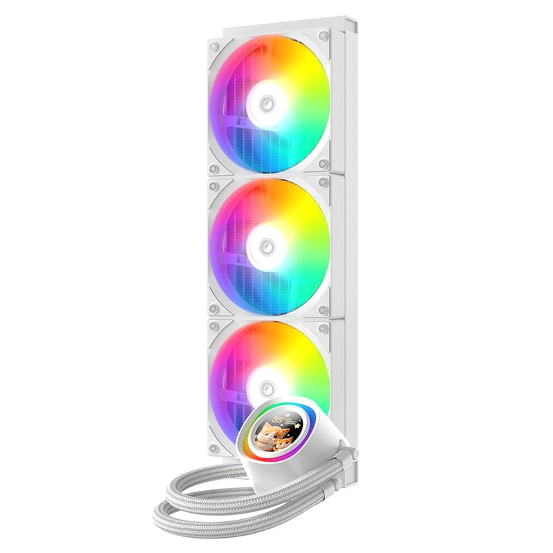 Система водяного охолодження ID-Cooling FX360 LCD White