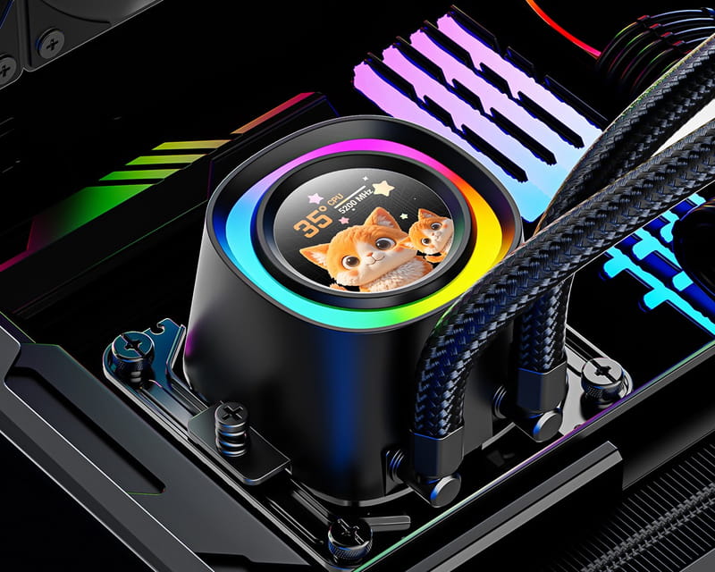 Система водяного охолодження ID-Cooling FX240 LCD