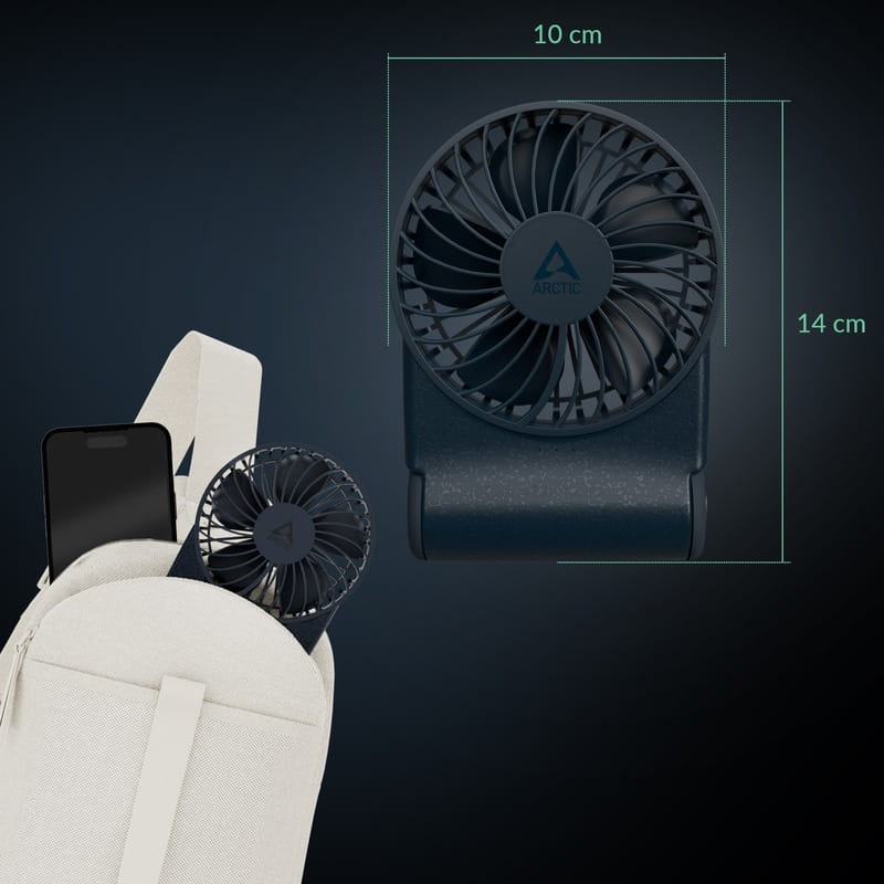 Вентилятор Arctic Summair 2Go Dark Blue (AEBRZ00028A)