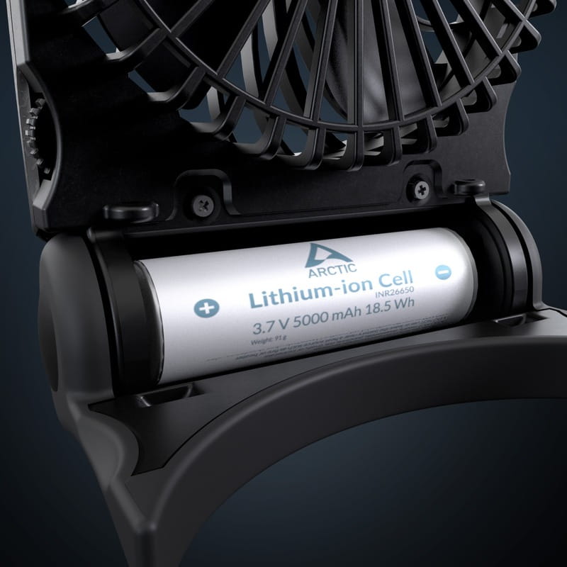 Вентилятор Arctic Summair 2Go Black (AEBRZ00027A)