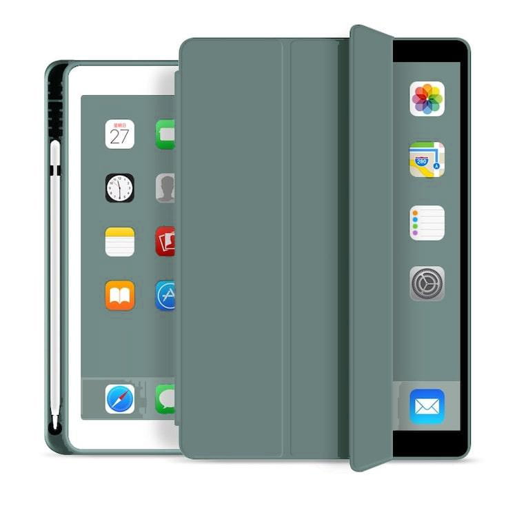 Чeхол BeCover с креплением Apple Pencil для Apple iPad Air 13" M2 2024 Dark Green (711458)