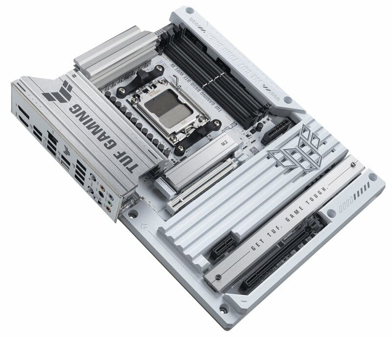 Материнська плата Asus TUF Gaming B850-BTF WiFi White