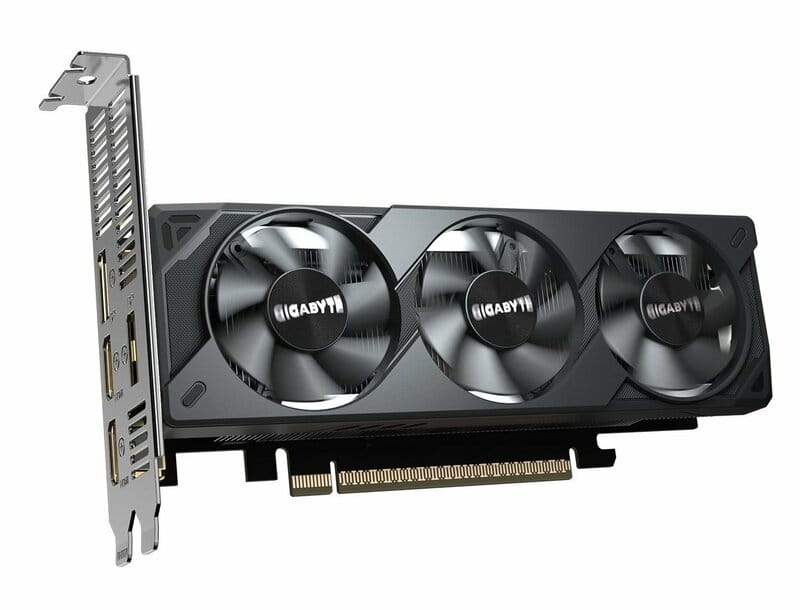 Видеокарта GF RTX 5050 8GB GDDR6 Low Profile OC Gigabyte (GV-N5050OC-8GL)