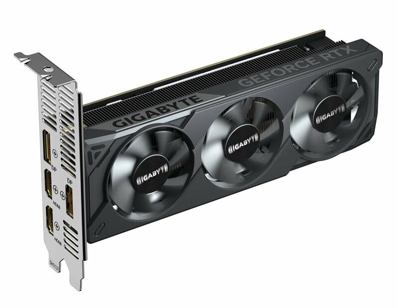 Видеокарта GF RTX 5050 8GB GDDR6 Low Profile OC Gigabyte (GV-N5050OC-8GL)