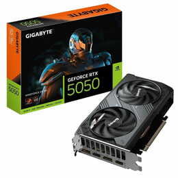 Відеокарта GF RTX 5050 8GB GDDR6 WindForce OC Gigabyte (GV-N5050WF2OC-8GD)