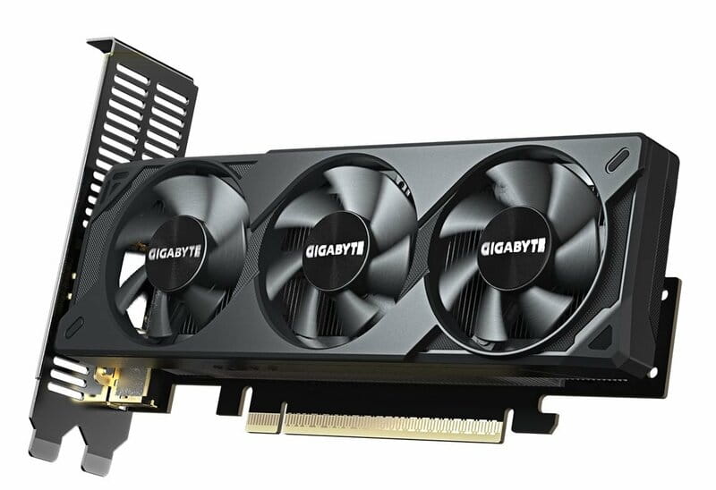 Видеокарта GF RTX 5060 8GB GDDR7 Low Profile OC Gigabyte (GV-N5060OC-8GL)