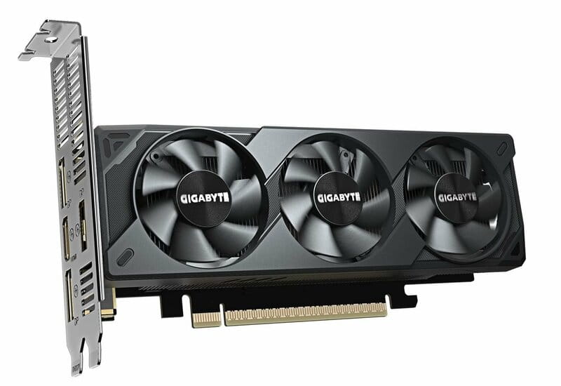 Видеокарта GF RTX 5060 8GB GDDR7 Low Profile OC Gigabyte (GV-N5060OC-8GL)
