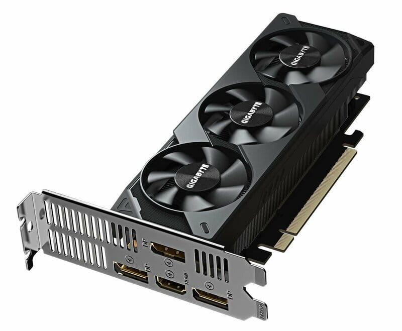 Видеокарта GF RTX 5060 8GB GDDR7 Low Profile OC Gigabyte (GV-N5060OC-8GL)