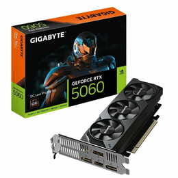 Видеокарта GF RTX 5060 8GB GDDR7 Low Profile OC Gigabyte (GV-N5060OC-8GL)