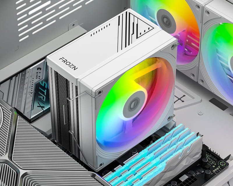 Кулер процесорний ID-Cooling Frozn A410 SE ARGB White