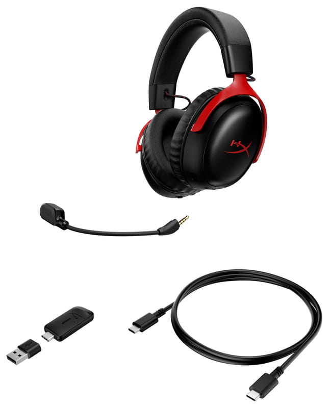 Гарнитура HyperX Cloud III S Black/Red (A59Z0AA)