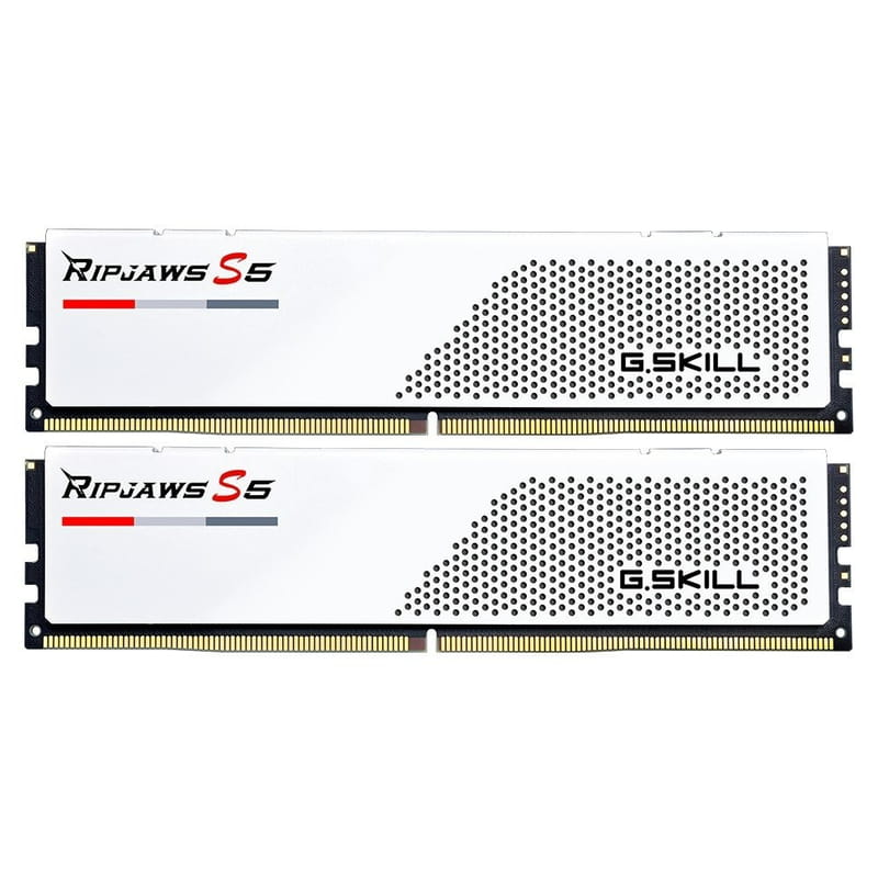 Модуль пам`ятi DDR5 2x32GB/5600 G.Skill Ripjaws S5 White (F5-5600J3636D32GX2-RS5W)