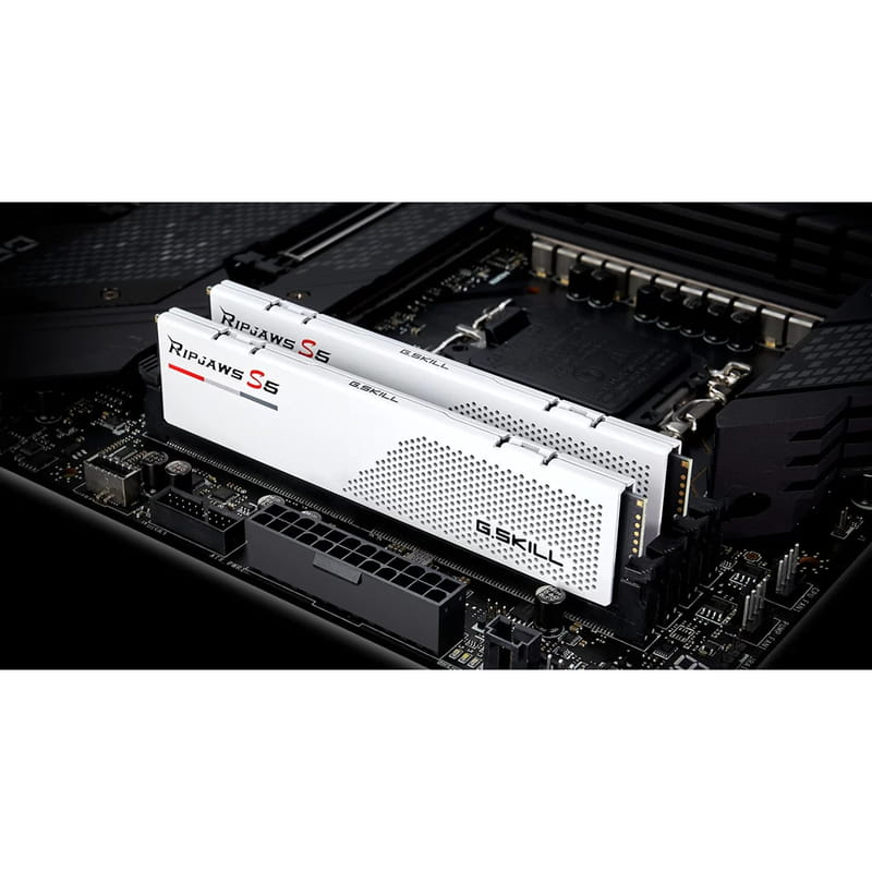Модуль пам`ятi DDR5 2x32GB/5600 G.Skill Ripjaws S5 White (F5-5600J3636D32GX2-RS5W)