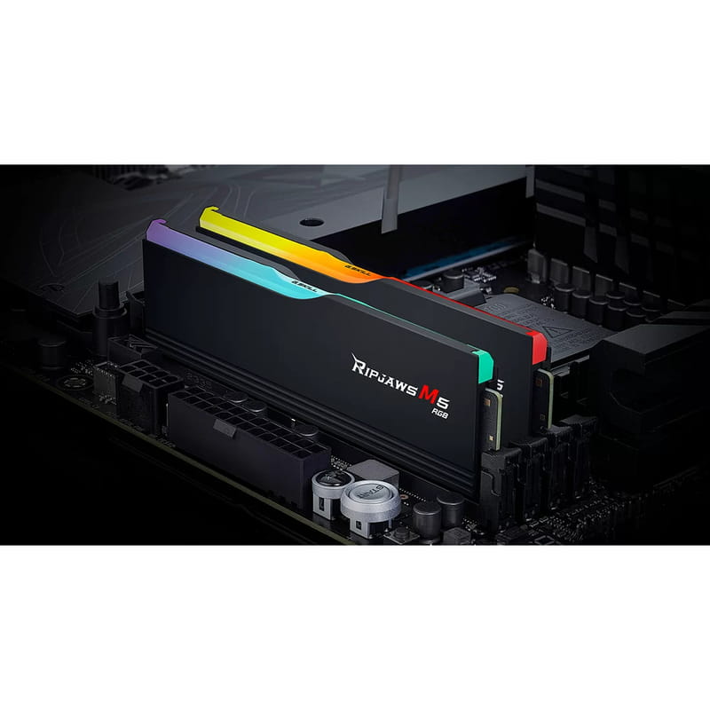 Модуль памяти DDR5 2x16GB/6000 G.Skill Ripjaws M5 RGB Black (F5-6000J3636F16GX2-RM5RK)
