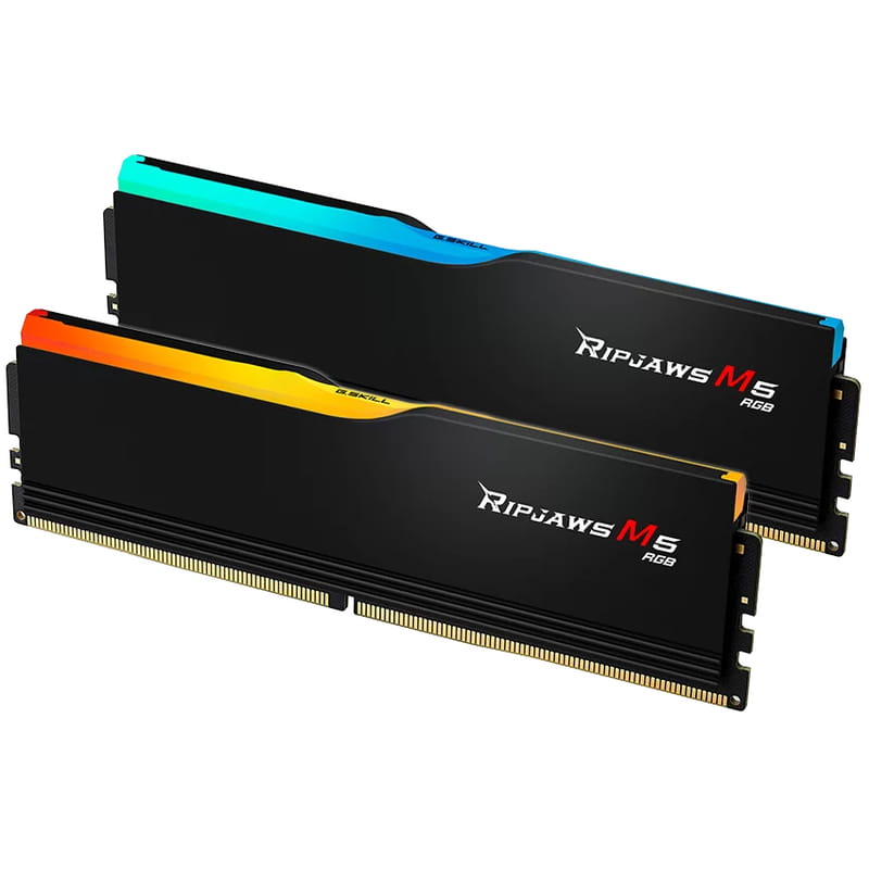 Модуль памяти DDR5 2x16GB/6000 G.Skill Ripjaws M5 RGB Black (F5-6000J3636F16GX2-RM5RK)