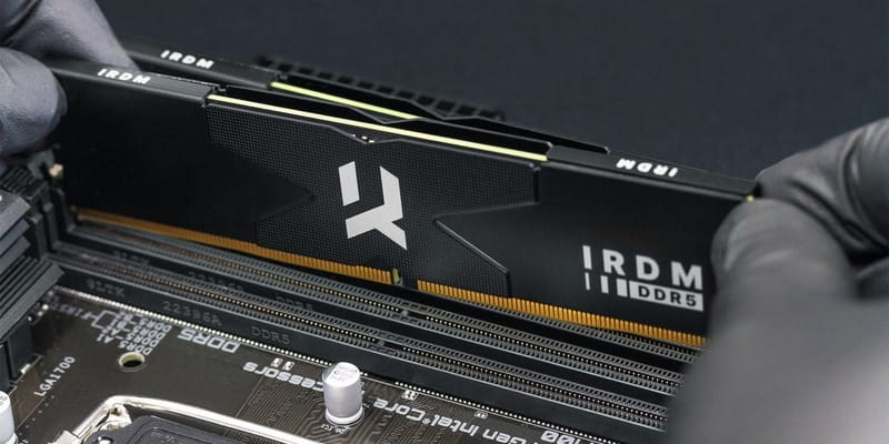 Модуль памяти DDR5 16GB/6000 Goodram IRDM Black (IR-6000D564L36S/16G)