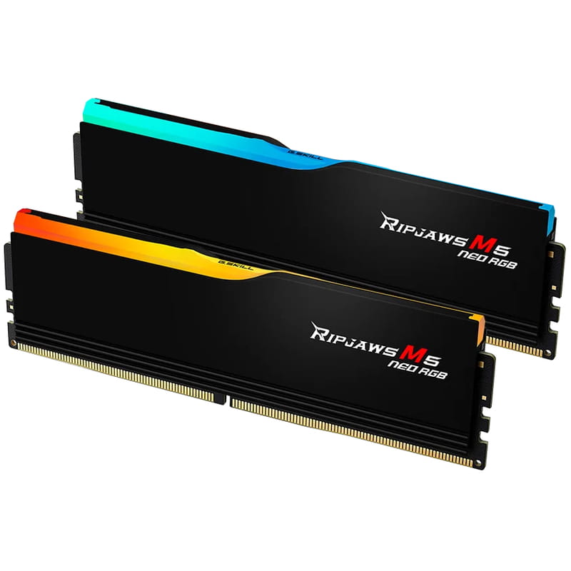 Модуль памяти DDR5 2x32GB/6000 G.Skill Ripjaws M5 Neo RGB Black (F5-6000J3636F32GX2-RM5NRK)