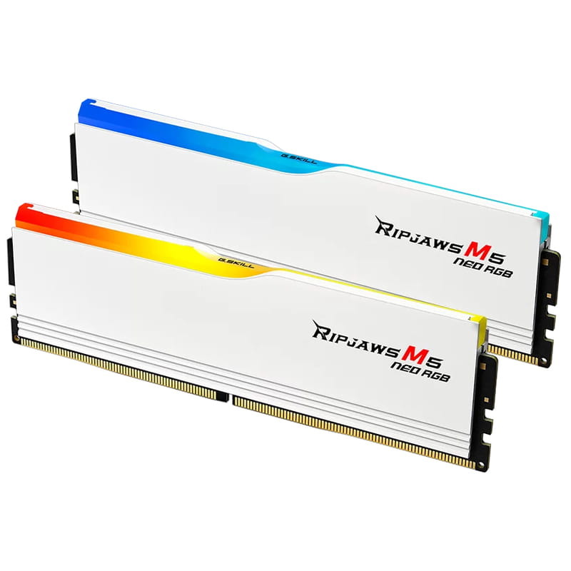 Модуль памяти DDR5 2x32GB/6000 G.Skill Ripjaws M5 Neo RGB White (F5-6000J3636F32GX2-RM5NRW)